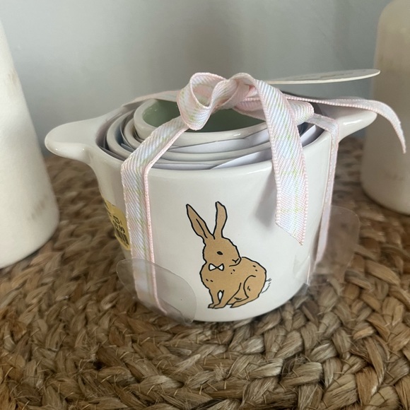Ceramic Rabbit Design Nesting Bowls - Picture 1 of 4
